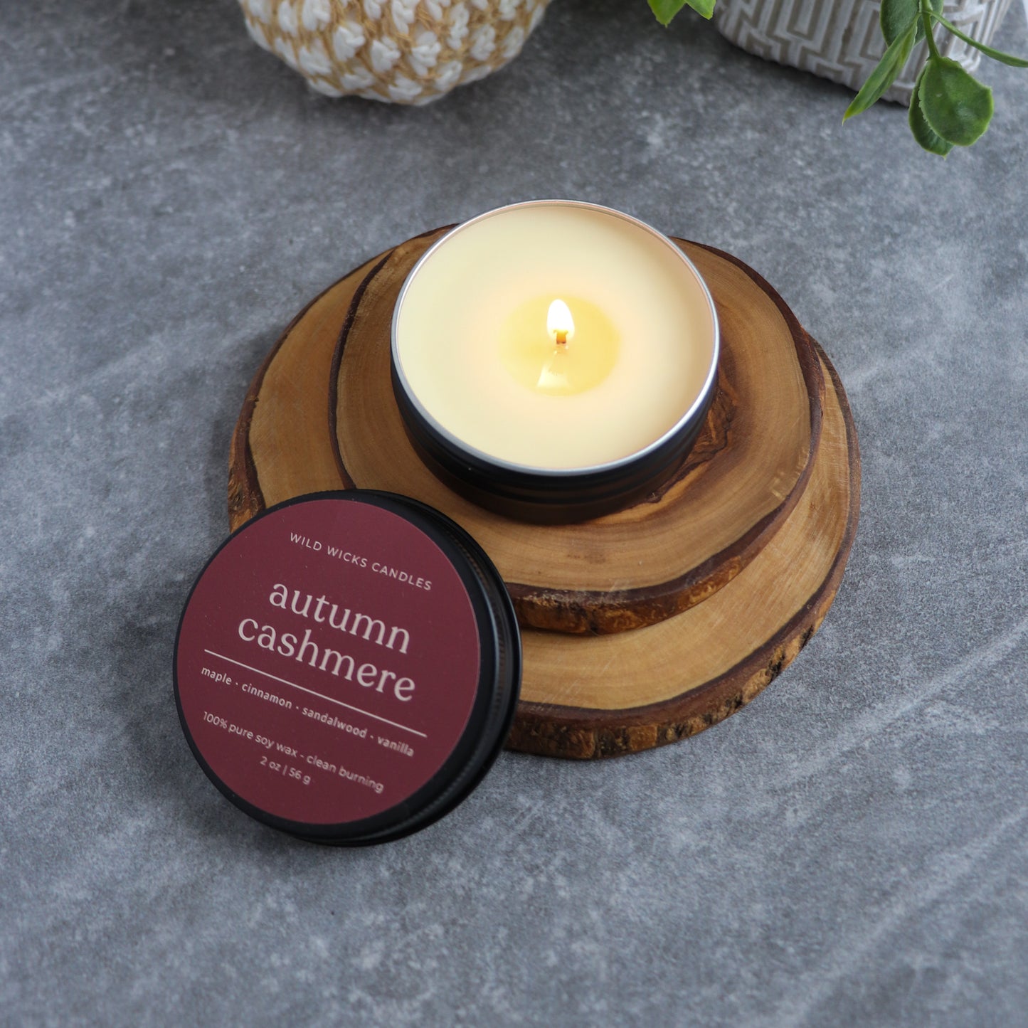 Autumn Cashmere  - Soy Candle - 2 oz.
