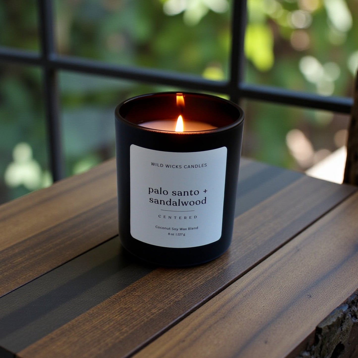 Palo Santo + Sandalwood 8 oz. Candle