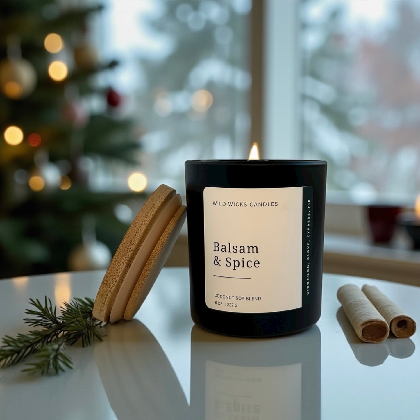 Balsam & Spice 8 oz. Candle