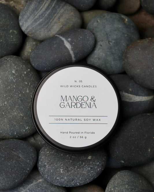 Mango & Gardenia - Soy Candle - Mini