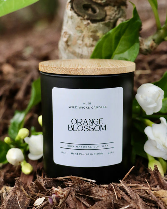Orange Blossom  - Soy Candle - 8 oz.