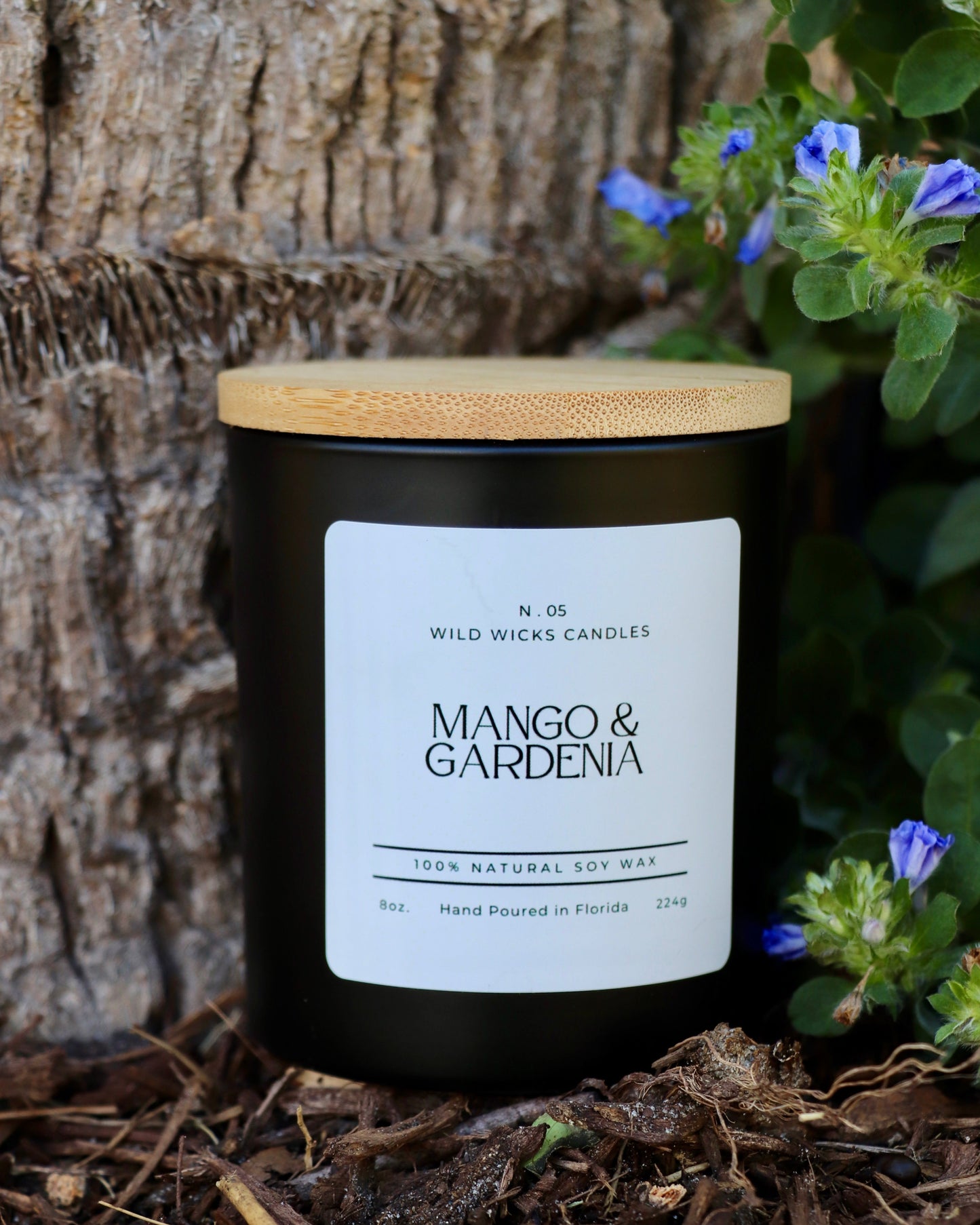 Mango & Gardenia - Soy Candle - 8 oz.