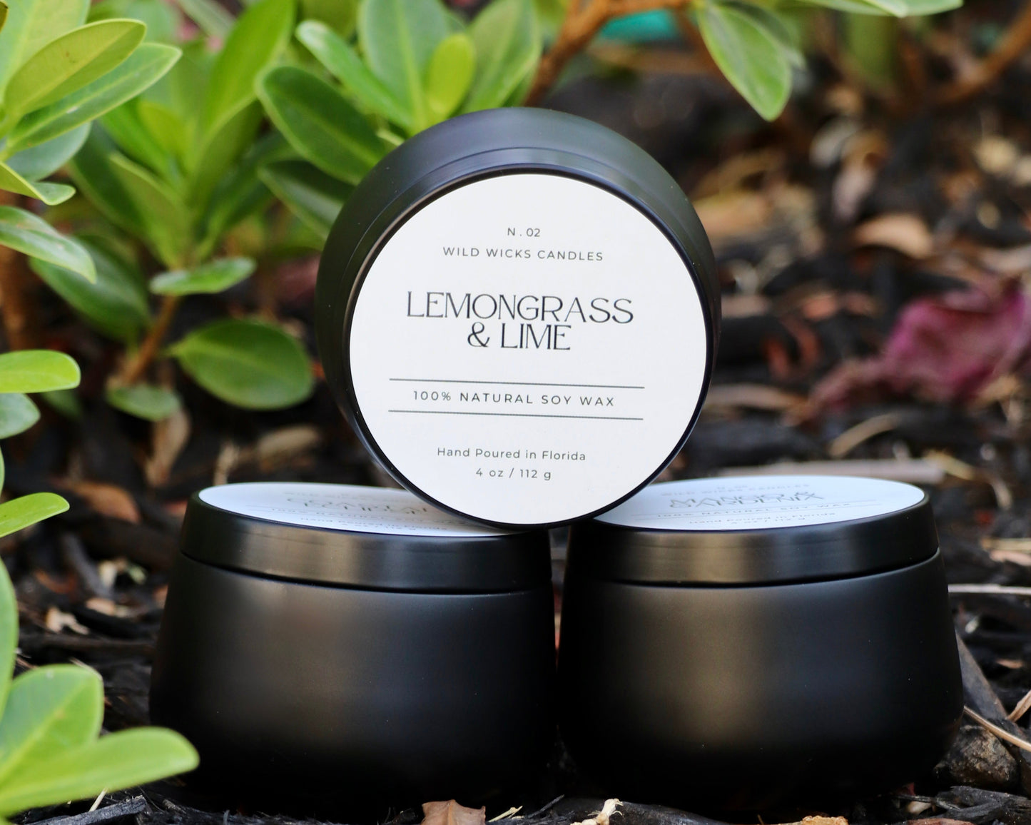 Lemongrass & Lime - Soy Candle - 4 oz.