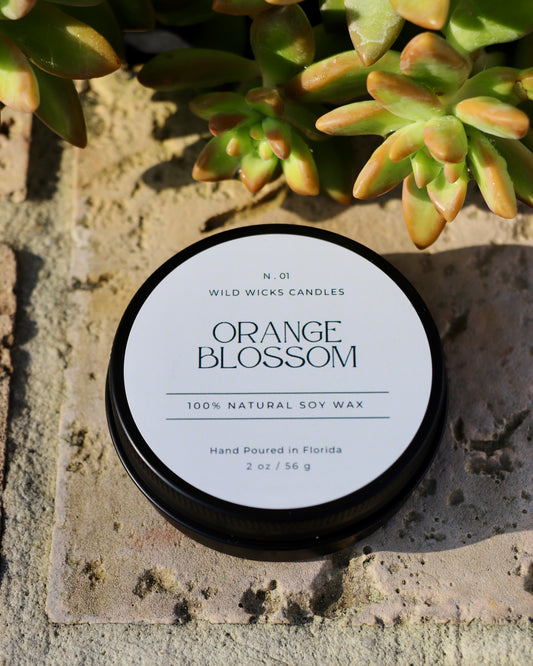 Orange Blossom  - Soy Candle - Mini