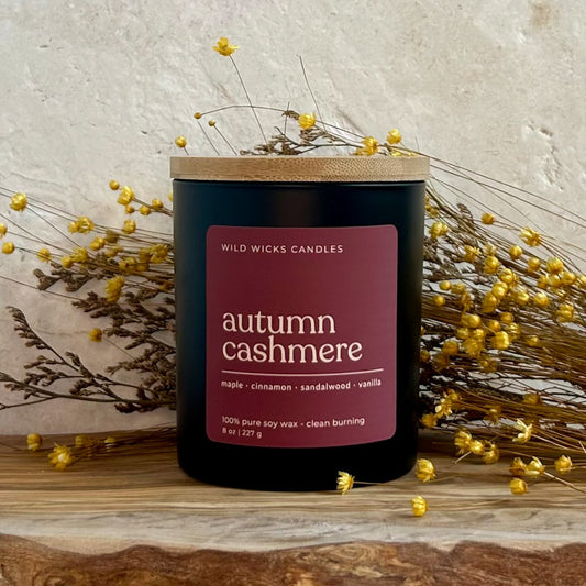 Autumn Cashmere  - Soy Candle - 8 oz.