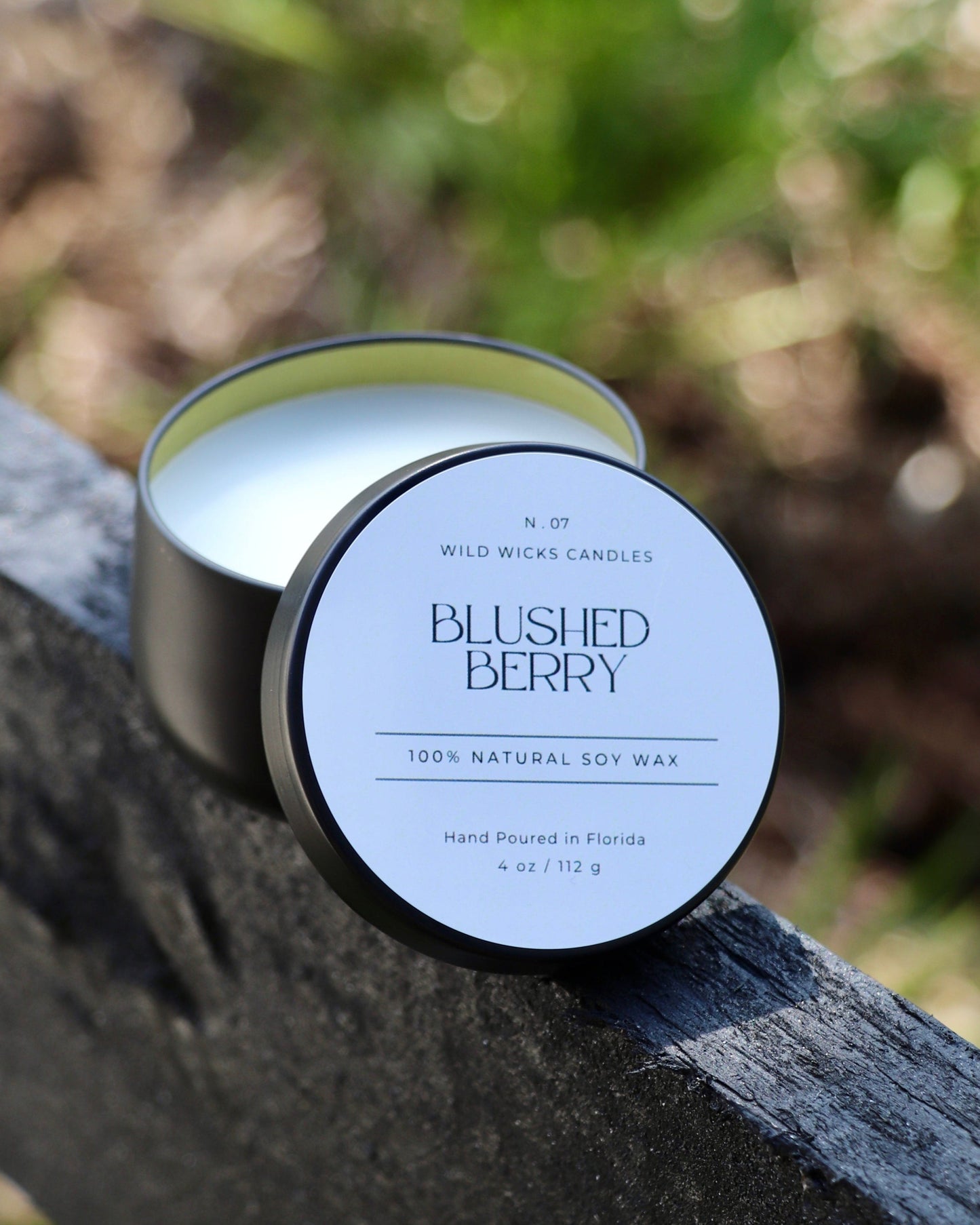 Blushed Berry  - Soy Candle - 4 oz.