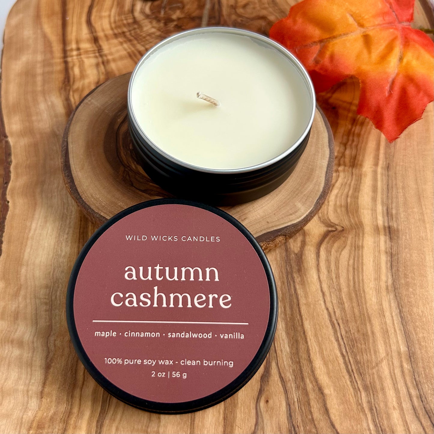 Autumn Cashmere  - Soy Candle - 2 oz.