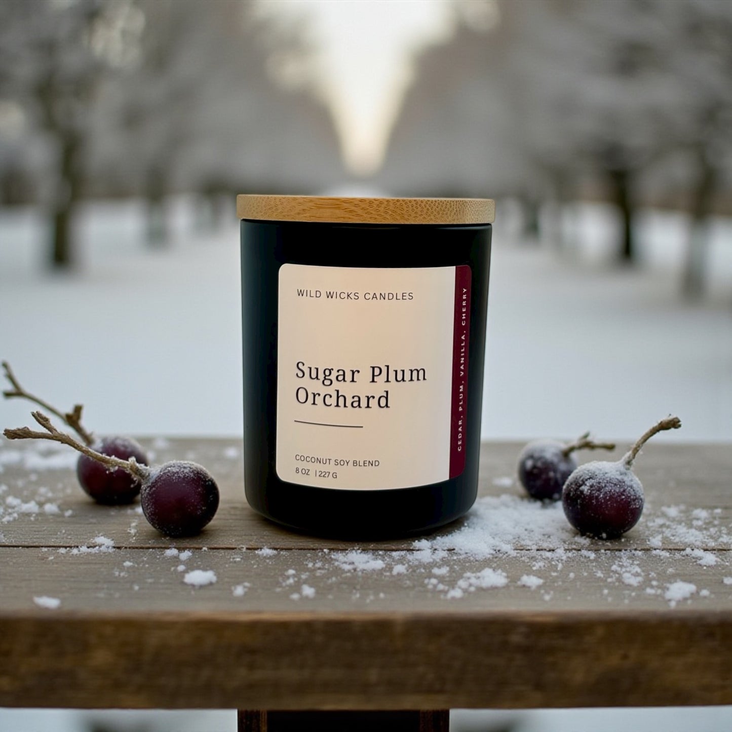 Sugar Plum Orchard 8 oz. Candle