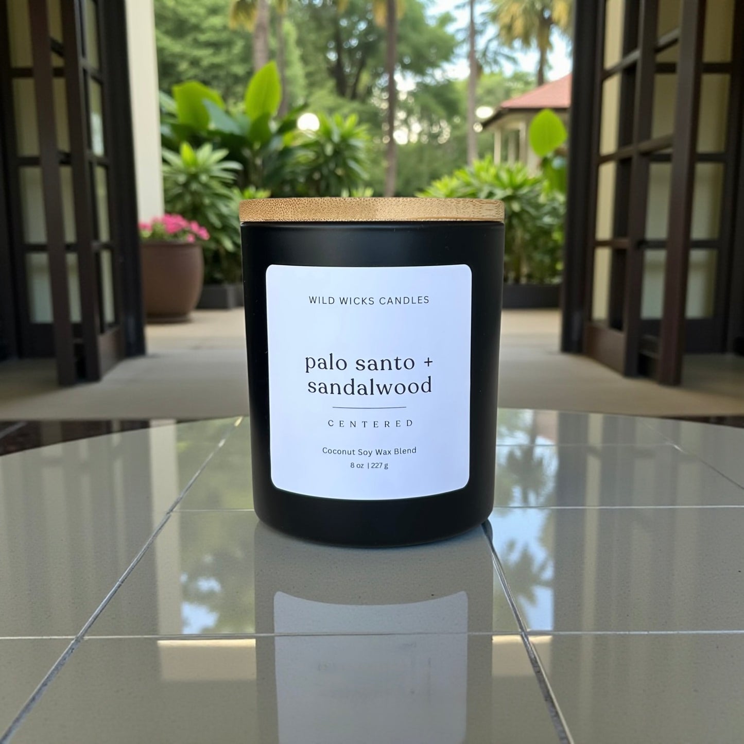 Palo Santo + Sandalwood 8 oz. Candle