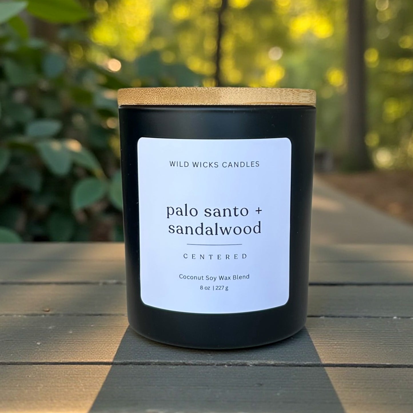 Palo Santo + Sandalwood 8 oz. Candle