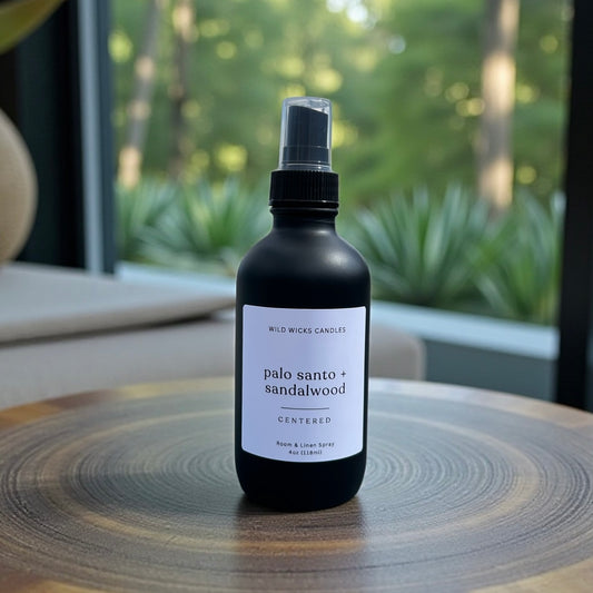 Palo Santo + Sandalwood Room & Linen Spray