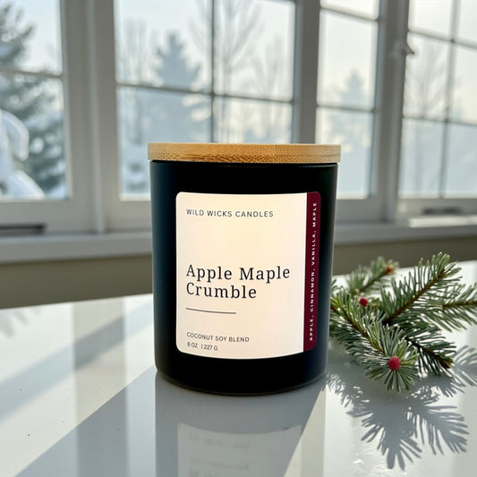 Apple Maple Crumble 8 oz. Candle