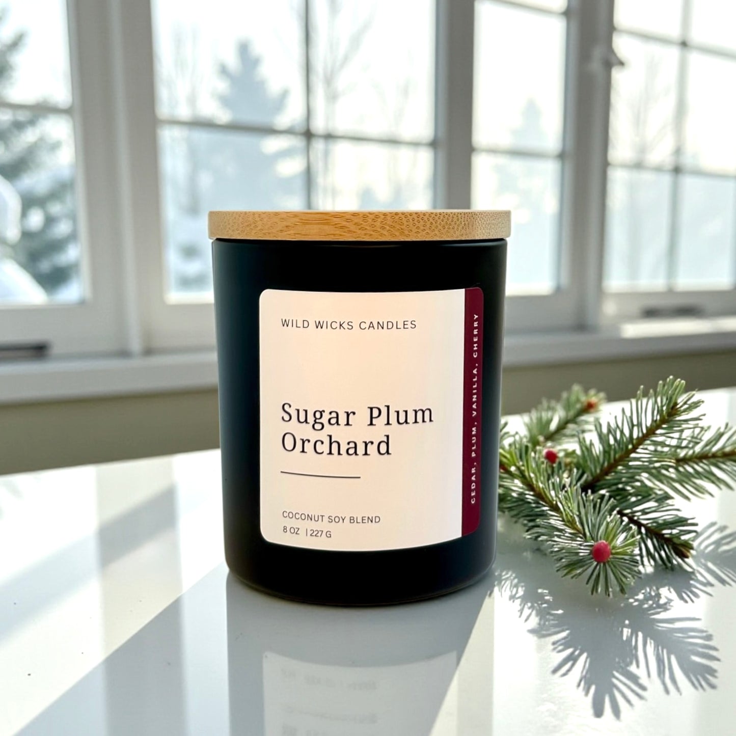 Sugar Plum Orchard 8 oz. Candle